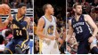 Paul George, Stephen Curry, Marc Gasol