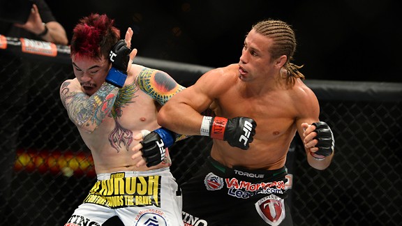 Urijah Faber and Scott Jorgensen