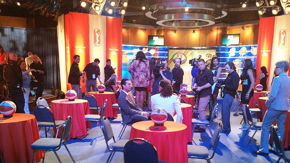 Wnba draft studio