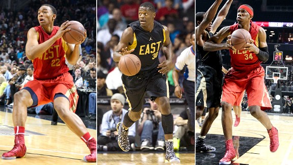 Jabari Parker, Julius Randle, Joel Embiid