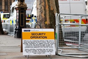 British police security