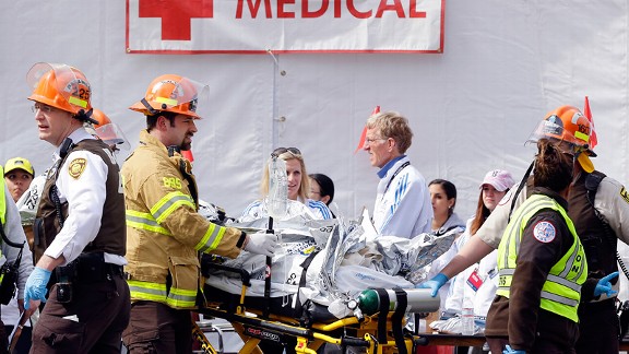 Boston Marathon first responders