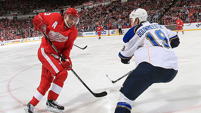 Pavel Datsyuk #13 of the Detroit Red Wings