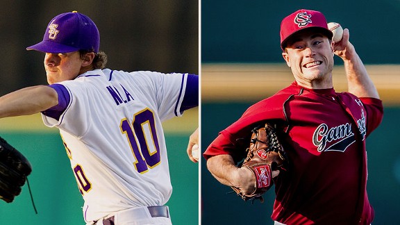 Nolan Belcher, Aaron Nola 