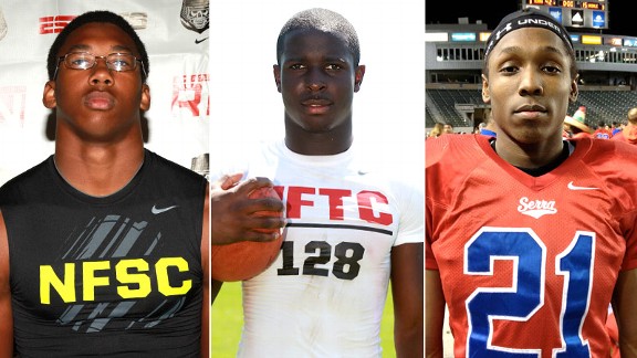 Myles Garrett, Sony Michel, Adoree Jackson