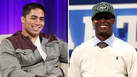 Manti Te'o and Geno Smith