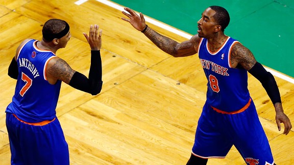 Carmelo Anthony, J.R. Smith 