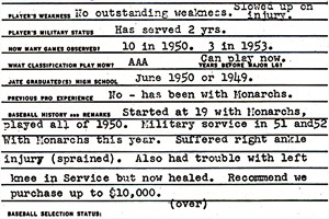 Ernest Banks Scouting Report