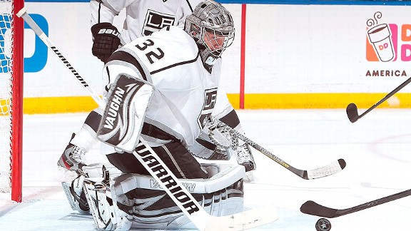 Jonathan Quick of the Los Angeles Kings