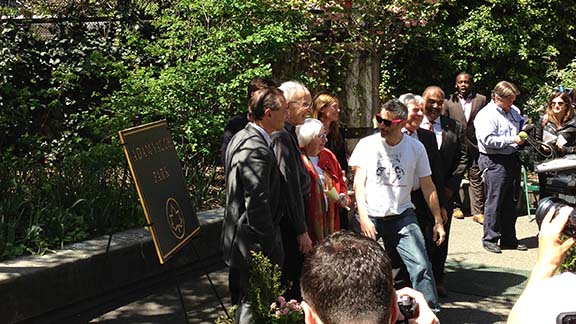 Ad-Rock at Adam Yauch Park