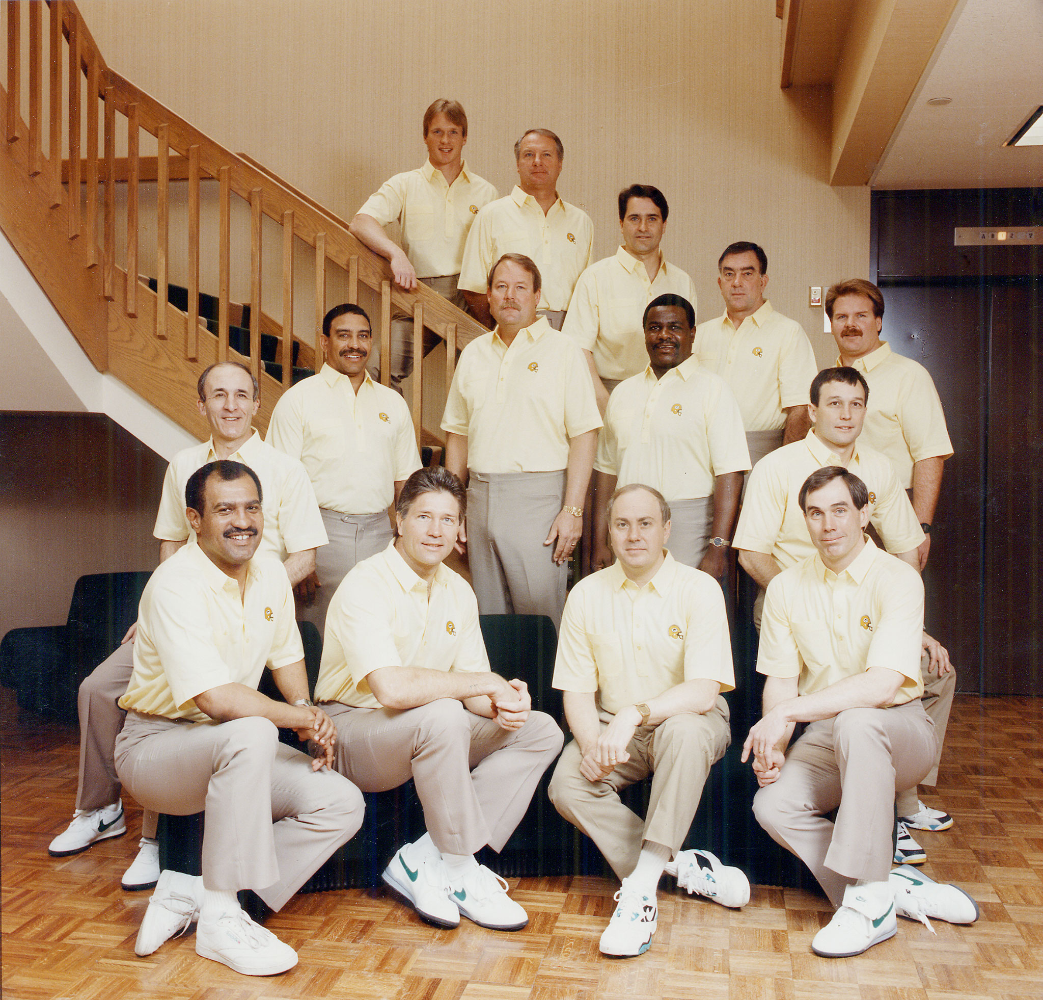 1992 Packers Coaching Staff - Bill Walsh and Mike Holmgren Coaching