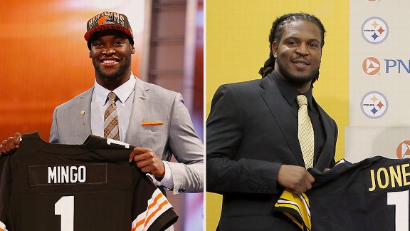 Barkevious Mingo and Jarvis Jones