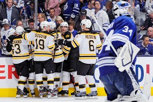 James Reimer, David Krejci