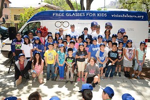 Dodgers free Glasses For Kids