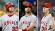 Josh Hamilton, Albert Pujols and Jered Weaver