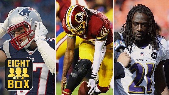 Rob Gronkowski, Robert Griffin III, Lardarius Webb