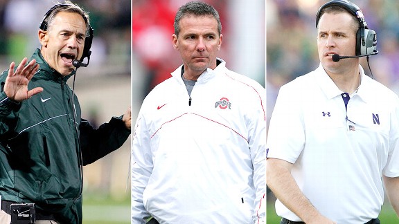 Mark Dantonio, Urban Meyer, Pat Fitzgerald