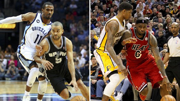 Tony Parker, LeBron James