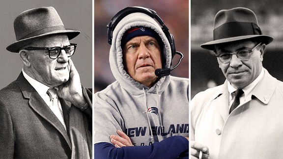 Halas-Belichick-Lombardi