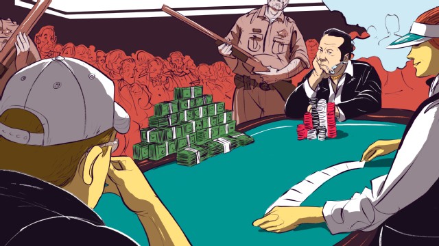 Sam Farha - WSOP 2003 Illo