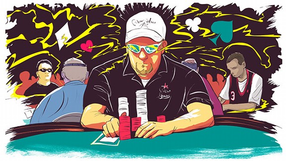 Chris Moneymaker Illo