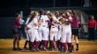 FSU softball celebration