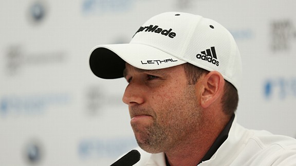 Sergio Garcia of Spain