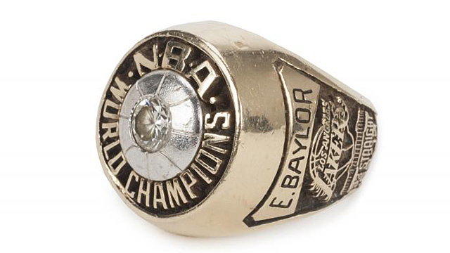 Elgin Baylor's ring