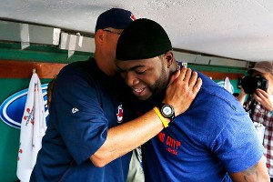 Terry Francona and David Ortiz