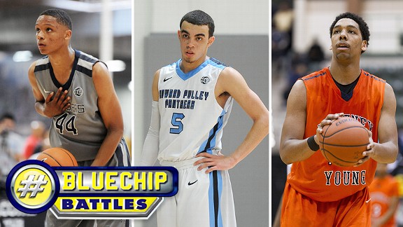 Ivan Rabb, Tyus Jones, and Jahlil Okafor