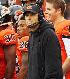 Oregon State Head Coach Mike Riley