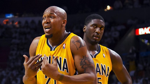 David West and Roy Hibbert