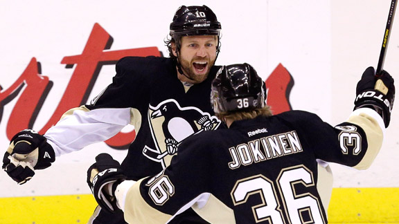 Brendan Morrow, Jussi Jokinen