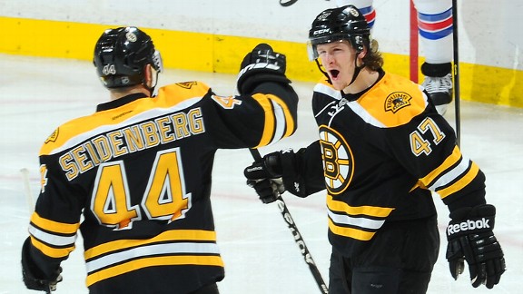 Dennis Seidenberg, Torey Krug