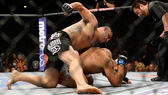 Cain Velasquez and Antonio Silva