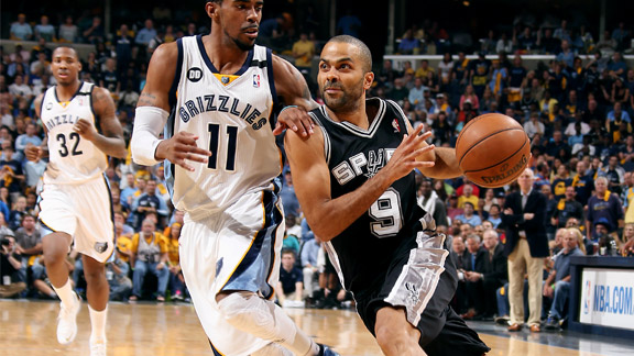 Tony Parker, Mike Conley