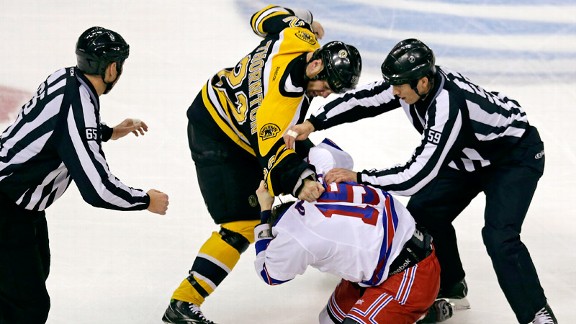 Shawn Thornton, Derek Dorsett