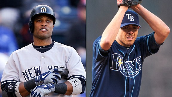Robinson Cano and Matt Moore