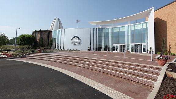 Newly renovated Pro Football Hall of Fame