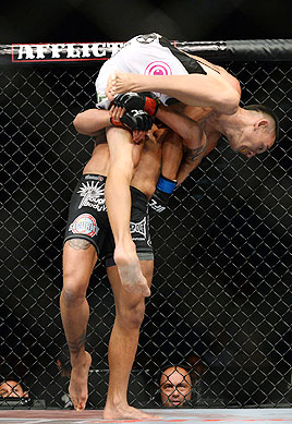 Dennis Bermudez and Max Holloway