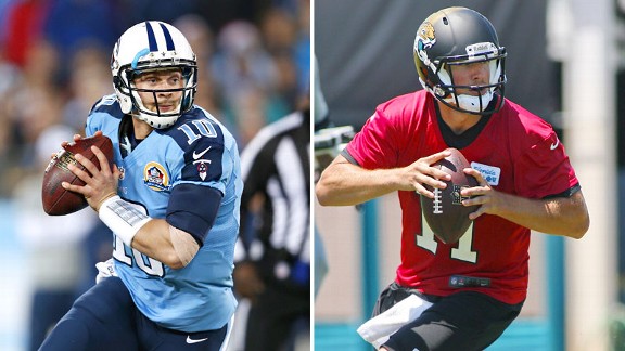 Jake Locker and Blaine Gabbert
