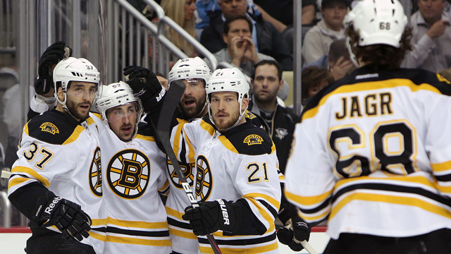 Boston Bruins left wing Brad Marchand