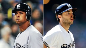 Alex Rodriguez and Ryan Braun