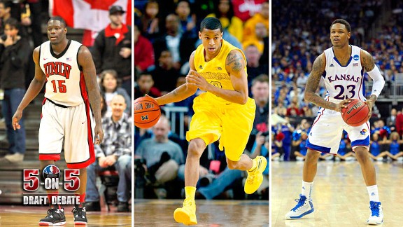Anthony Bennett, Trey Burke and Ben McLemore
