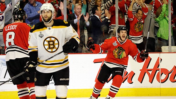 Chicago Blackhawks center Andrew Shaw,