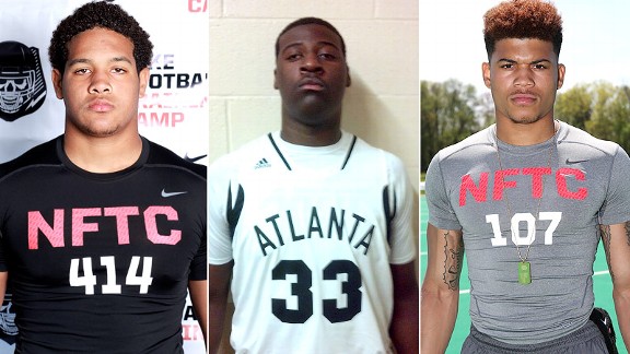 Trent Harris, David Sharpe, Jalen Tabor