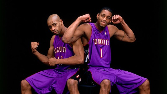 Tracy McGrady and Vince Carter