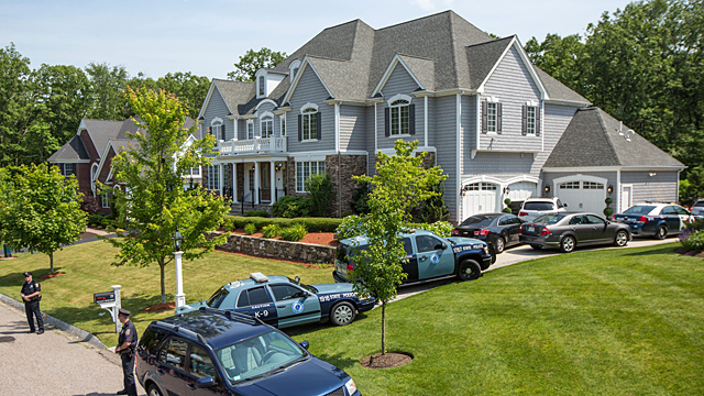 The home of New England Patriots player Aaron Hernandez