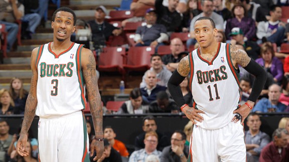Monta Ellis and Brandon Jennings