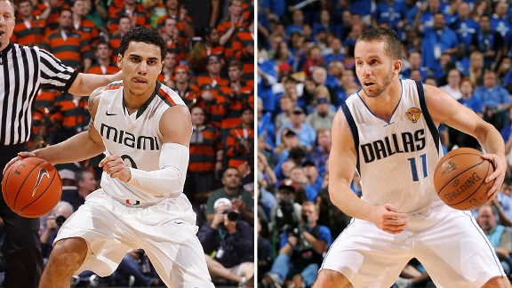 Shane Larkin and Jose Juan Barea